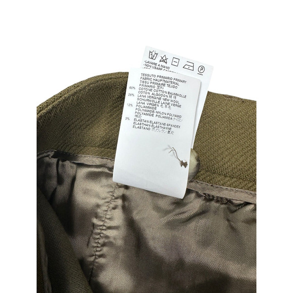 MM6 Maison Margiela Trousers Womens Size US 10 (IT 46) Wool Blend Pants Trousers - Picture 9 of 10